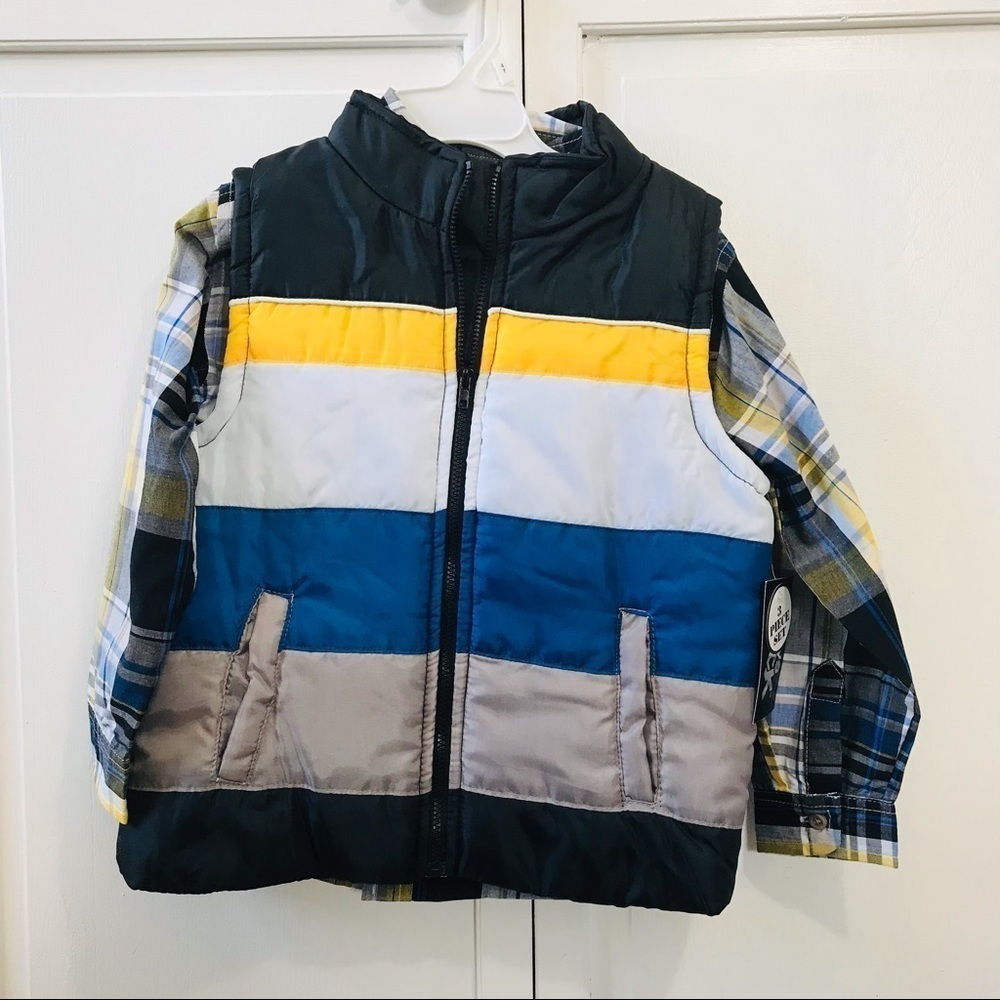 2/$50 BOYS ROCK 3 Piece Set Size 4T - Picture 2 of 8
